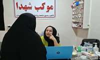 ارائه خدمات تخصص رایگان زنان و زایمان در موکب شهدای بسیج جامعه پزشکی پارسیان